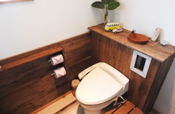 トイレをおしゃれに！？真似したくなるインテリア